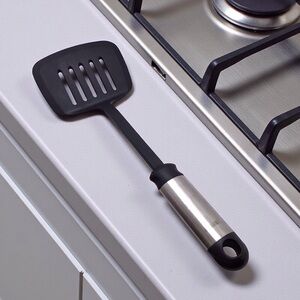 Hoffritz Slotted Spatula 18/8 Stainless Steel Heat Resistant 400°F